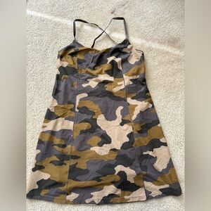 Aerie Offline Maggie Camouflage Exercise Dress Shorts Lined